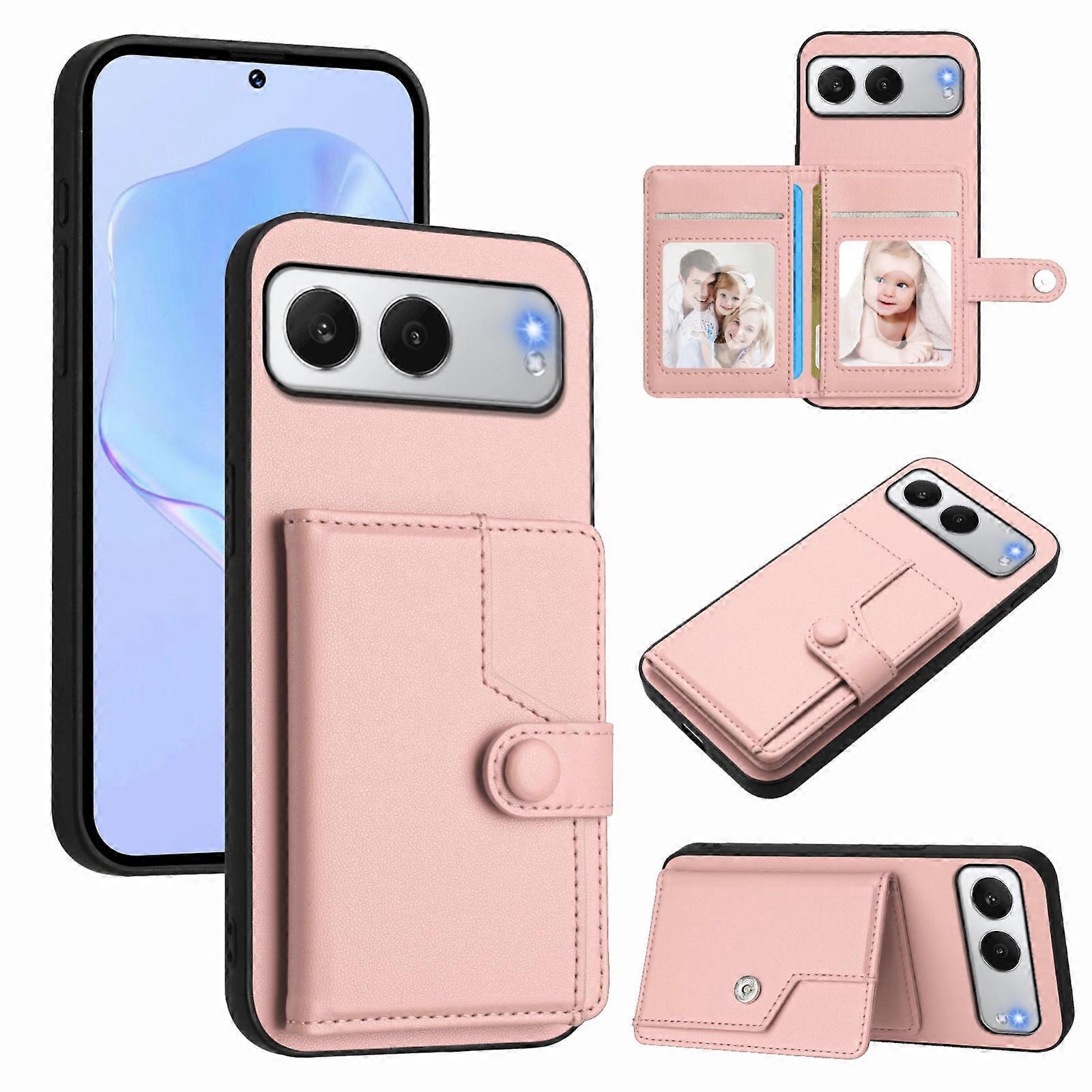 Button Card Bag RFID Anti-Diebstahl Handyhülle