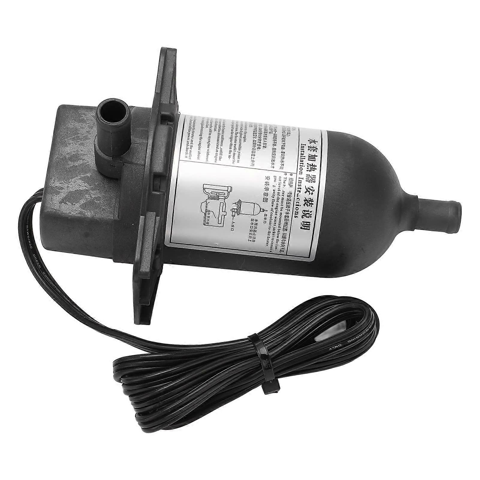 1000W Motor Coolant Heater SelfCirculating StartUp Heating Diesel Generator Preheating (240 V)