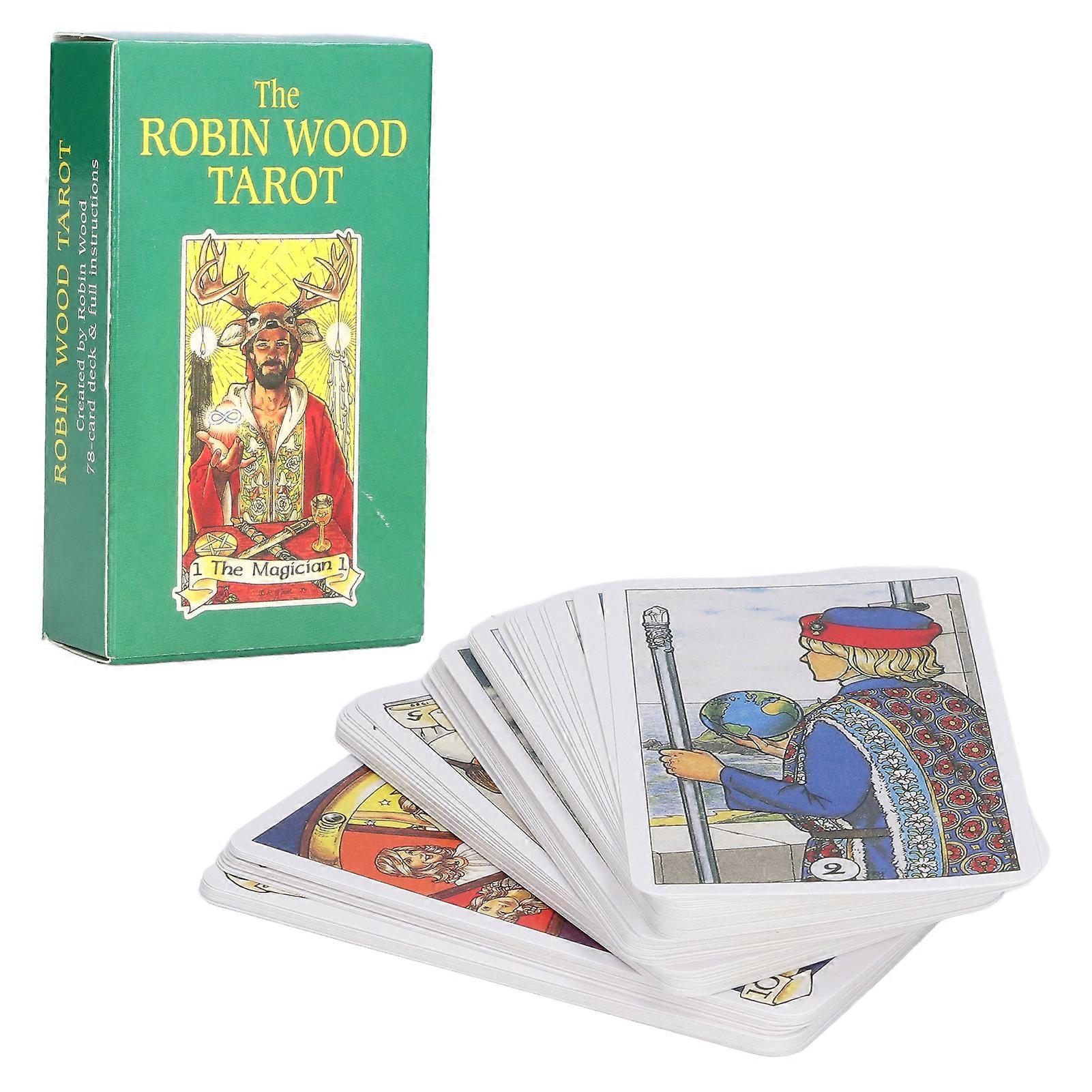 Fate Divination Deck Portable Exquisite Unique Pattern Fortune Telling Tarot Card Party Board Game