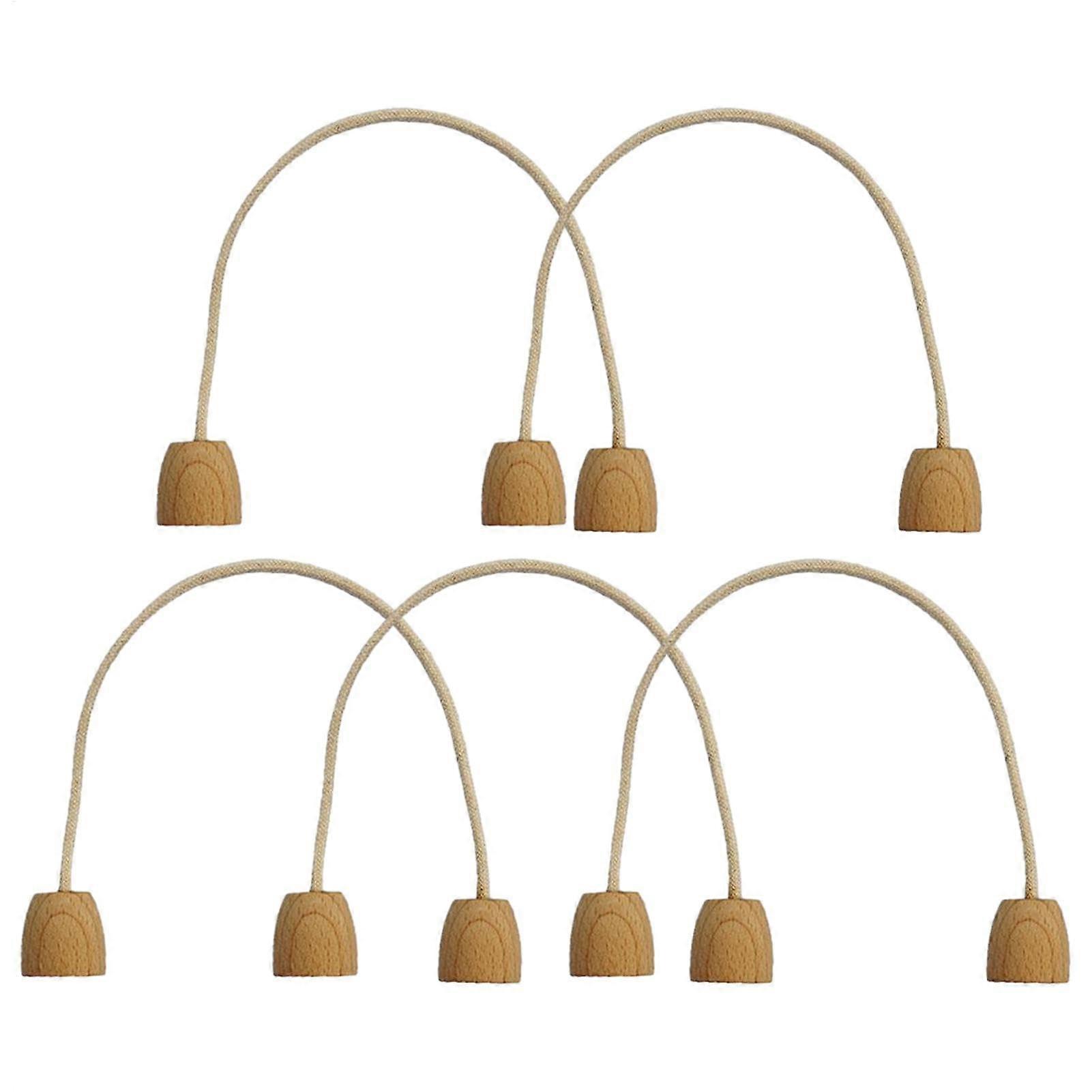 Wicket for Croquet Soft Wickets Set of 5 7.08 x 5.9 Inches Croquet Stakes, Croquet Wicket Set for Players and Family Games