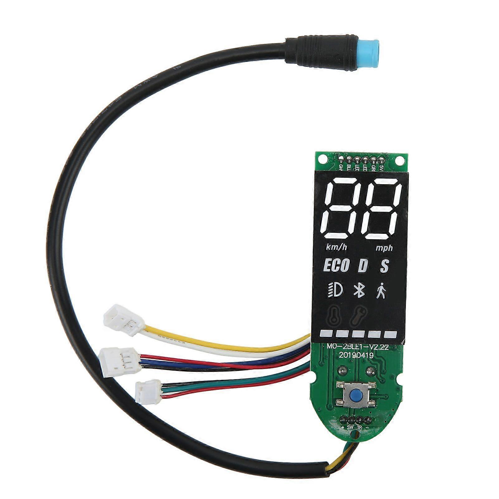 Scooter Dashboard Circuit Board Waterproof Replacement Scooter Bluetooth Circuit Board for Ninebot F30 F40 Scooter YMQX)