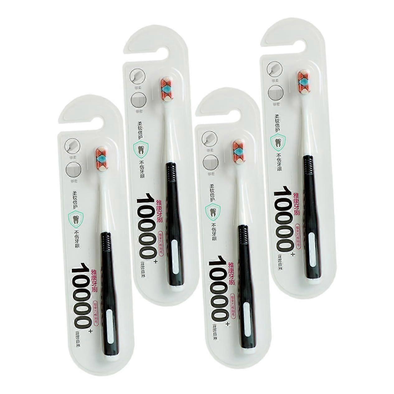 4Part Toothbrush For Pregnant Women With Waved Soft Bristles Random Color