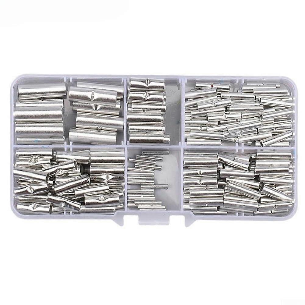 Effortless crimping with 200 noninsulated butt connectors, for DIY enthusiasts