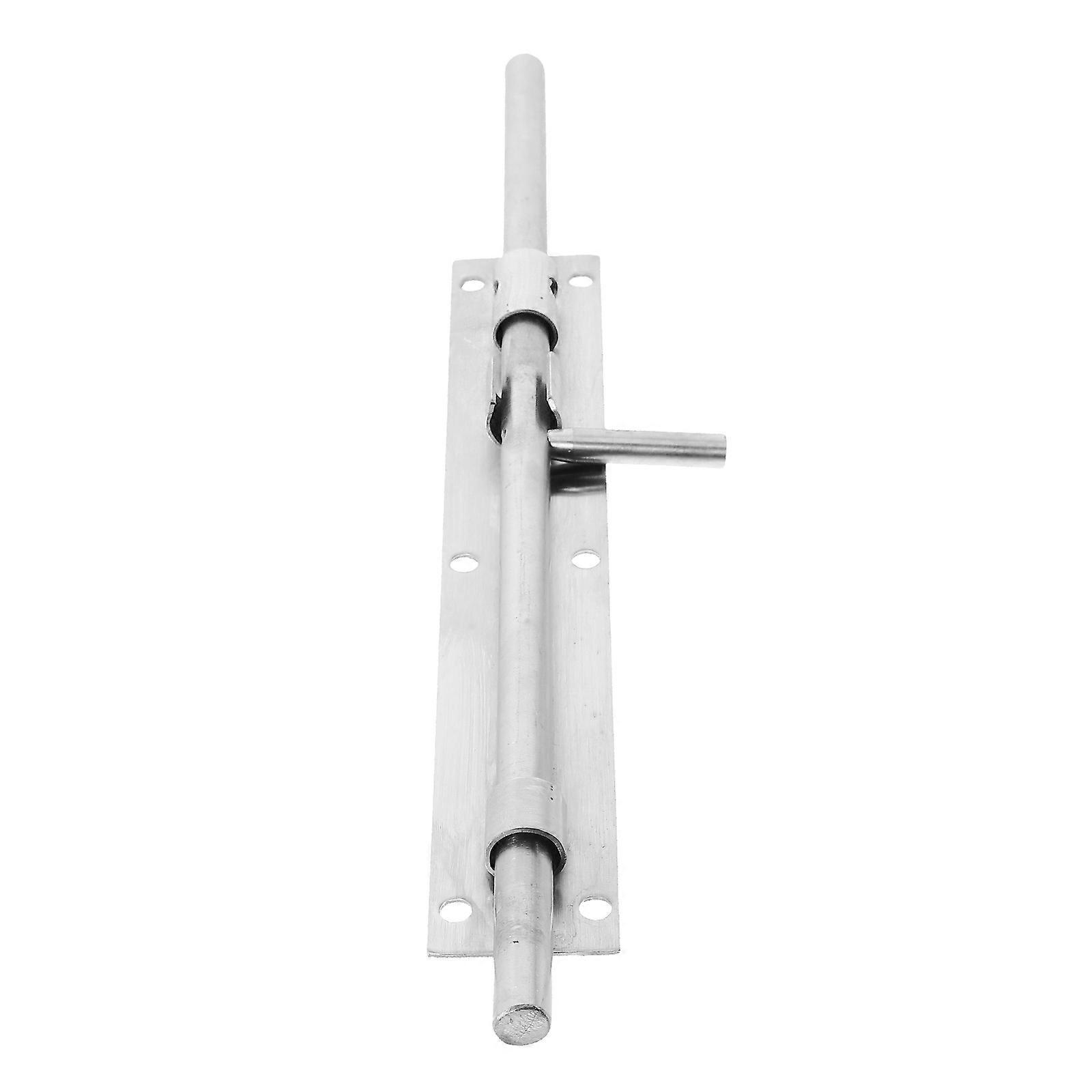 Durable Stainless Steel Gate Latch Lock Set with Lock Hole for Indoor and Outdoor Use – Easy Installation for Gates and Fences