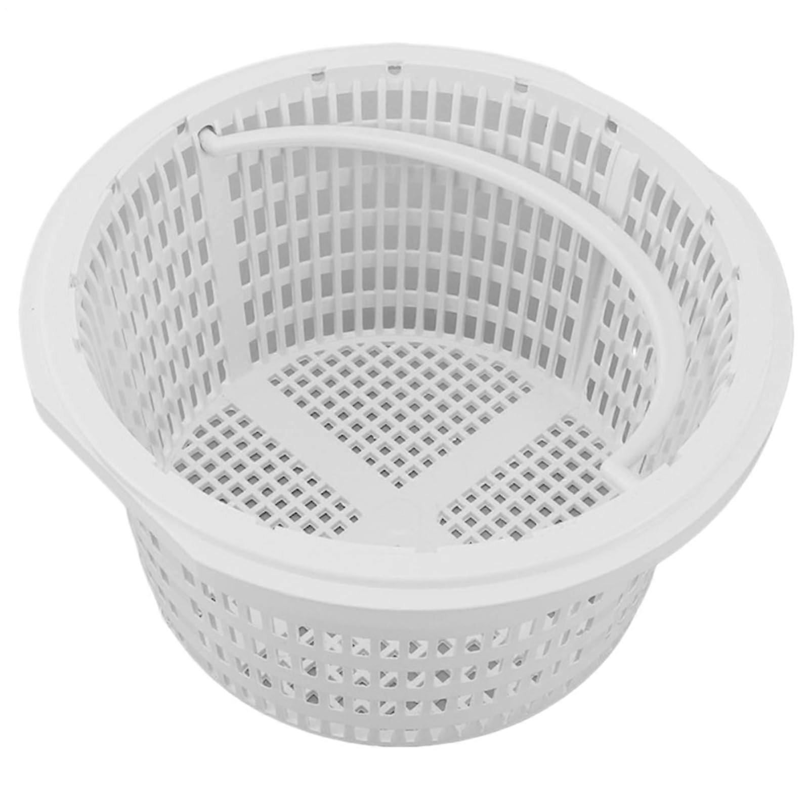 Reusable Pool Skimmer Basket with Handle, Durable Cleaning Tool for Removing Leaves, Dirt, and Hair  Water Accessories for Home Use