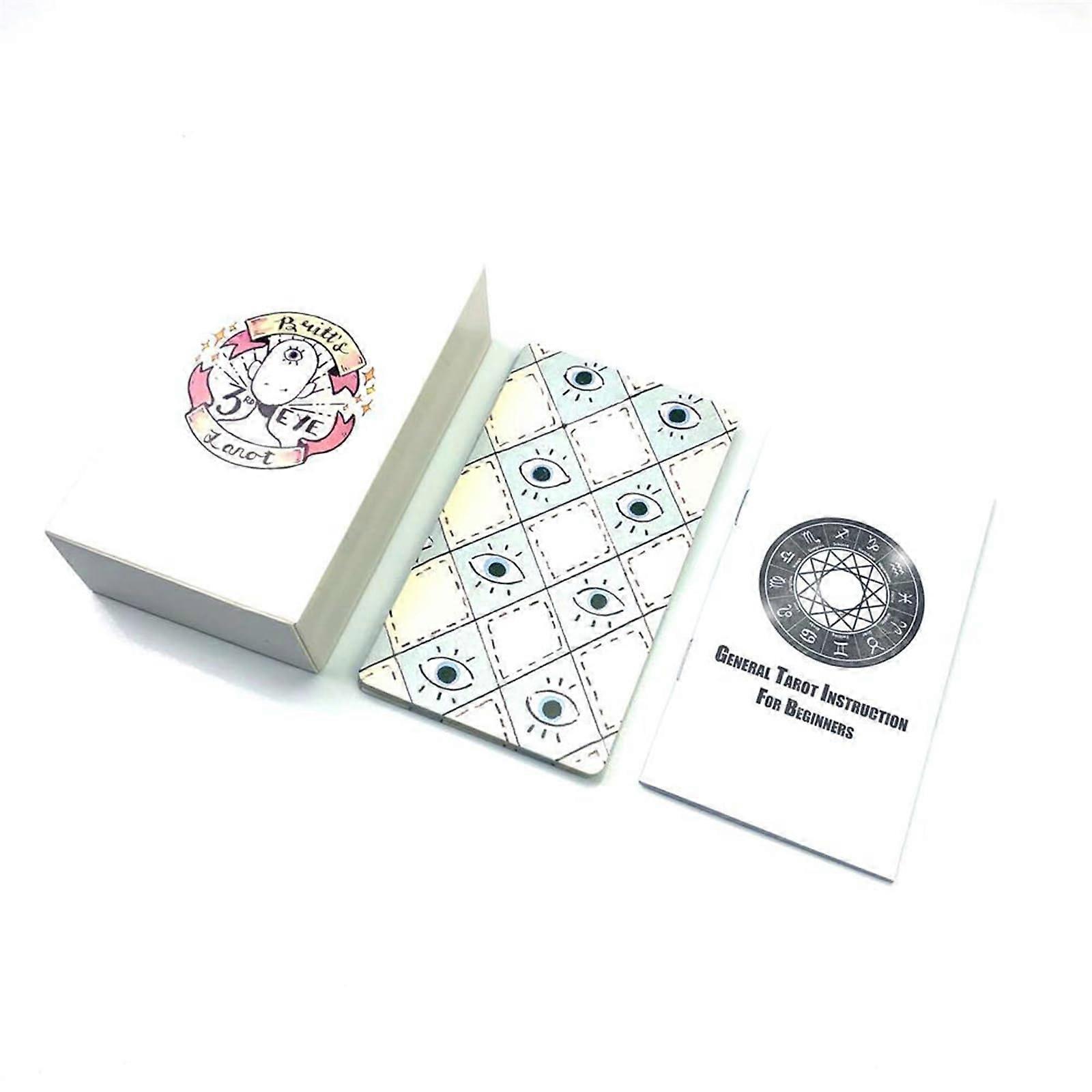 Lingyan Tarot Card 12 x 7 cm - Oracle Divination Deck, Premium Quality, Spiritual Guidance Tool, Traditional Design