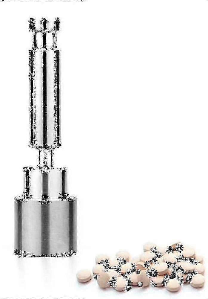 2025 Manual Tablet Press, Pill Maker Machine for Home and Lab Use with 6mm-10mm Dies