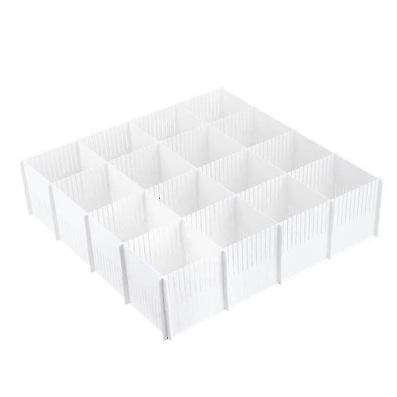 12-Pack Adjustable Drawer Dividers  Flexible Storage Solution for Tidy Homes