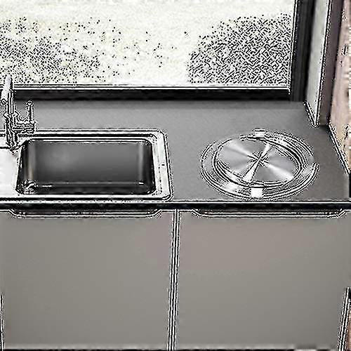 ZENGO Built-In Type Built-In Stainless Steel Trash Can Flap Lid Swing nce Flap Lid Trash Can Lid Kitch