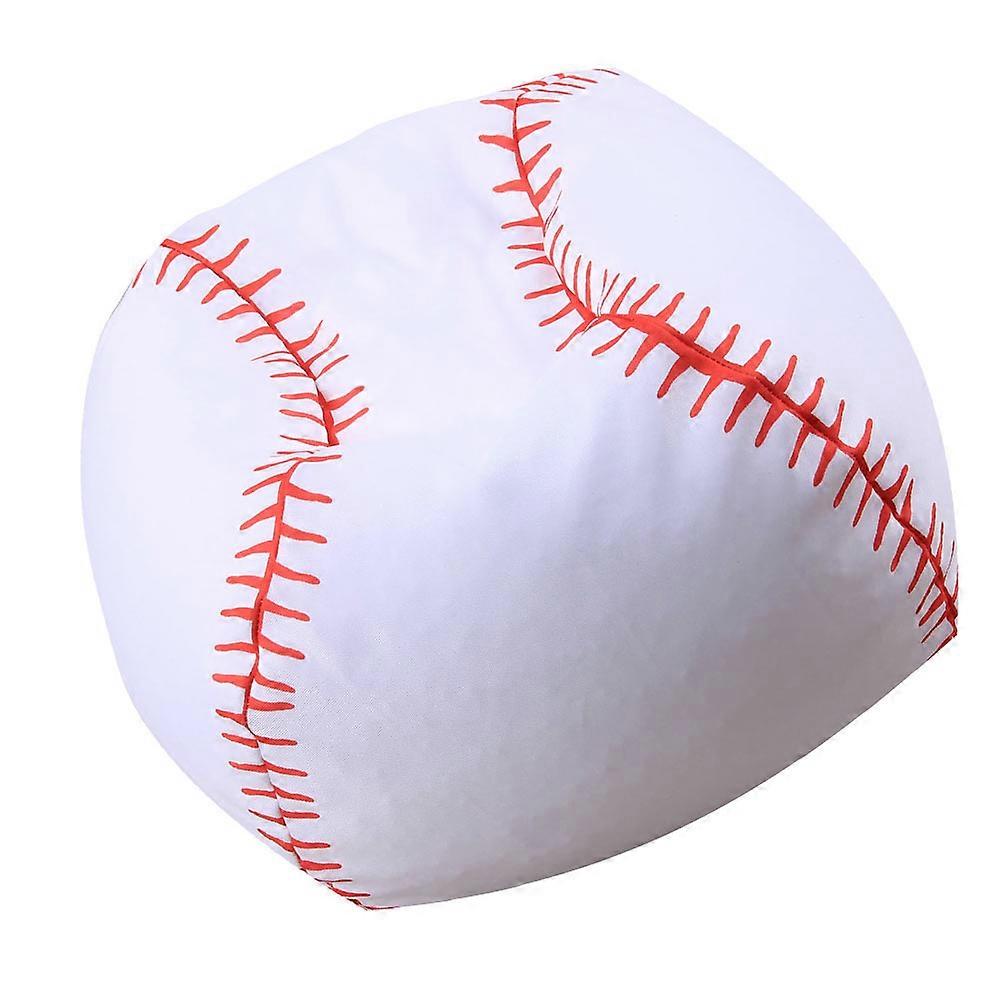 1pc Creative Stuffed Animal Storage Bean Bag Chair Baseball Style Storage Bag Optimized for Fun