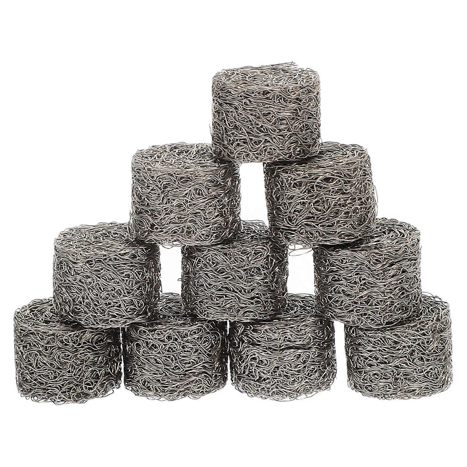 High-Pressure Bubble Generator Foam Production Car Washing Foam 0.6×0.6×0.4in Stainless Steel 10Pcs
