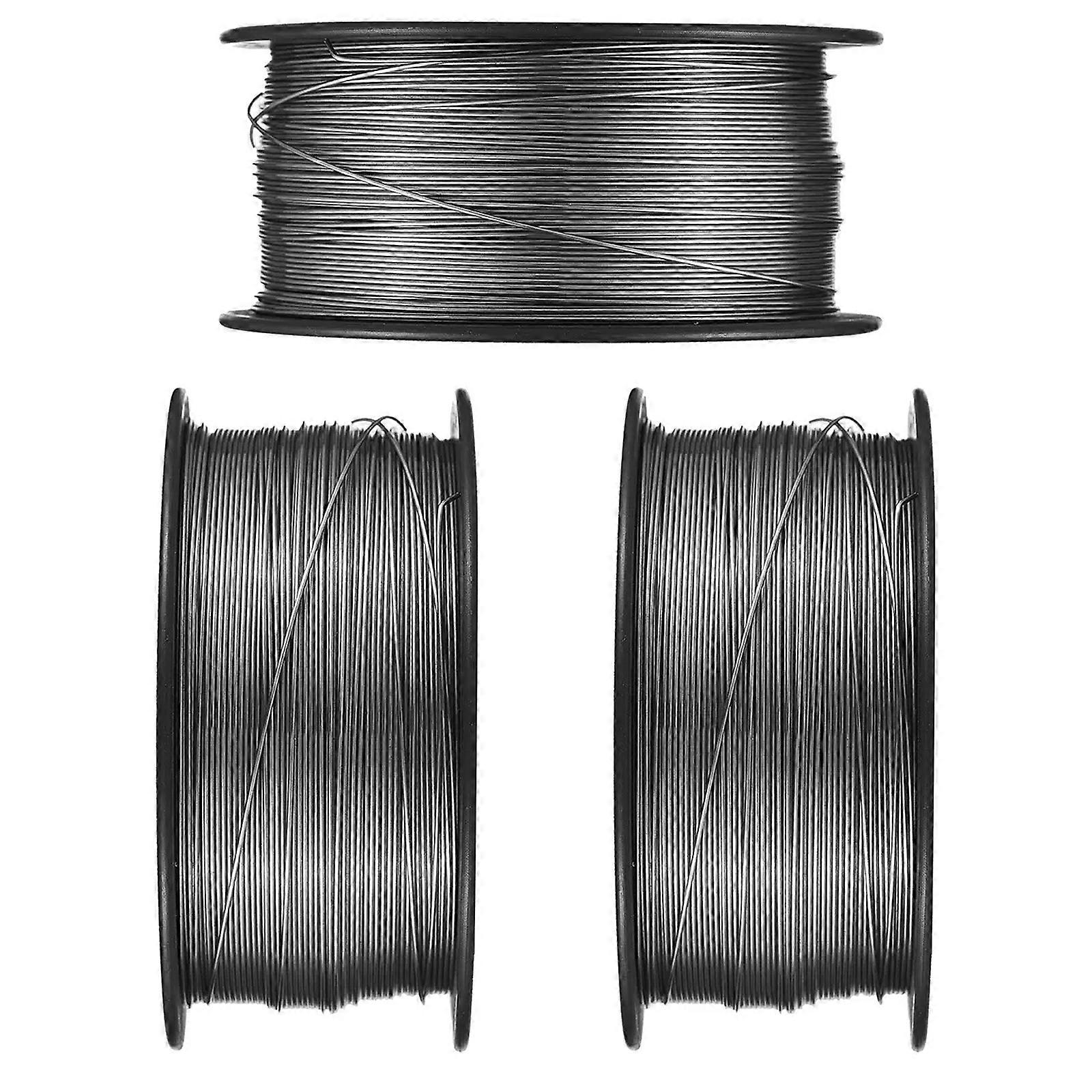 Welding Accessories Solid Welding Wire High Efficiency Welding Hobbyists 3 Rolls