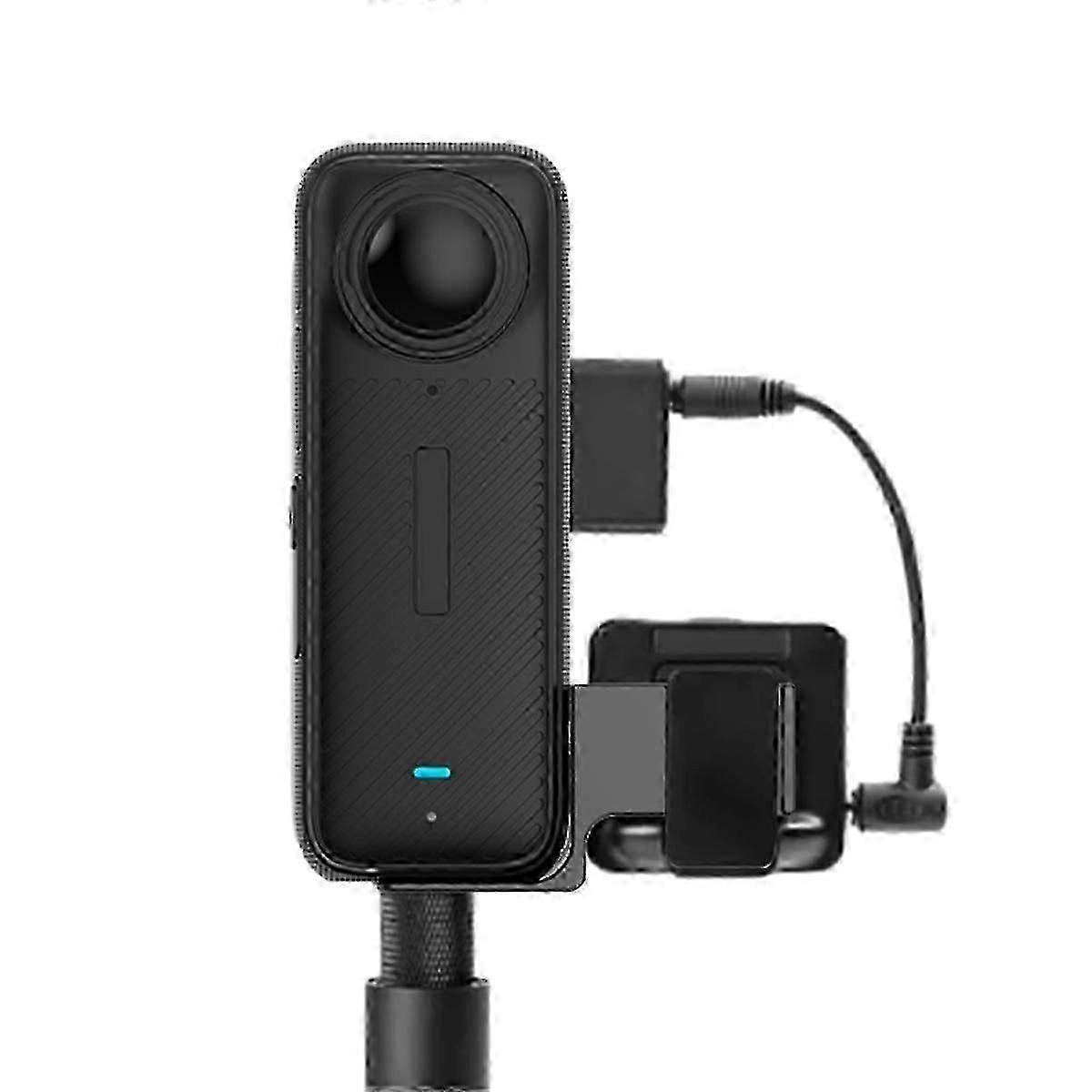 Insta360 X4コールドシュー、マイク拡張インビジブルマイクコールドシュースポーツアクションカメラアクセサリー用