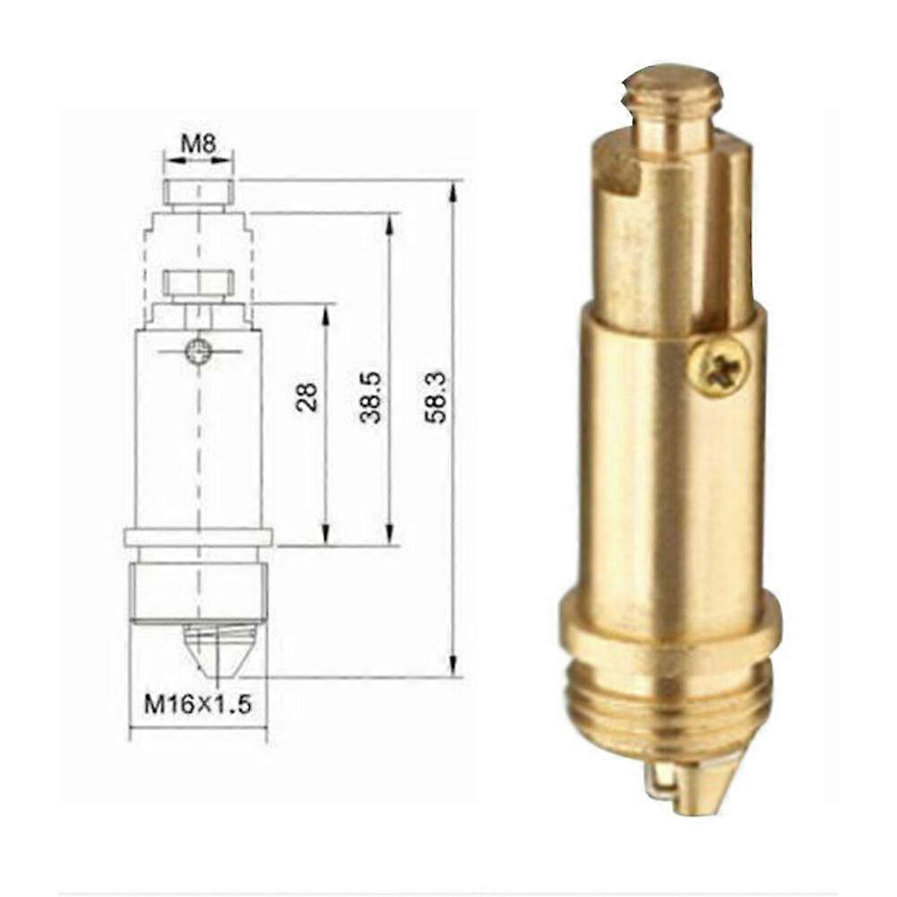 1/2 Pc Universal Brass Spring Plug Bounce Valve For Basin Sink Bath Basin Wastes