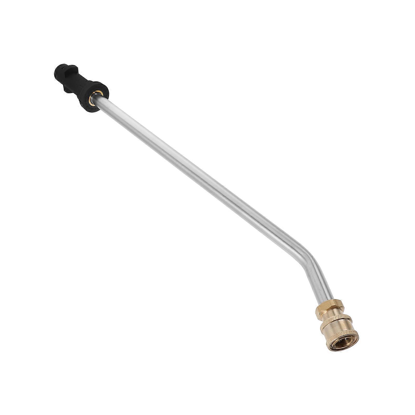 Durable Stainless Steel Pressure Sprayer Extension Wand for Car Use with Brass Connectors 36.5 Inches