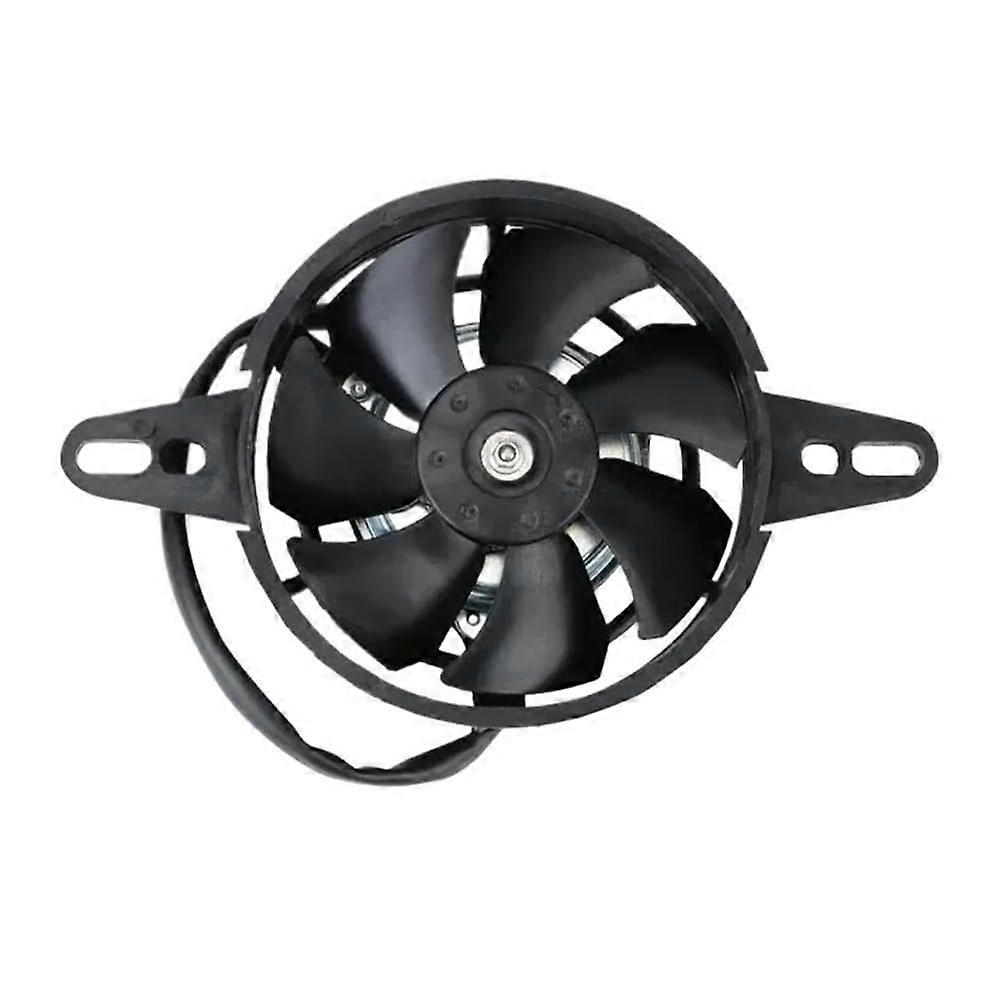 Motor Cooling Fan For 150cc 200cc 250cc ATV Quad Go Kart Buggy Black Oil Cooler Radiator Compatible