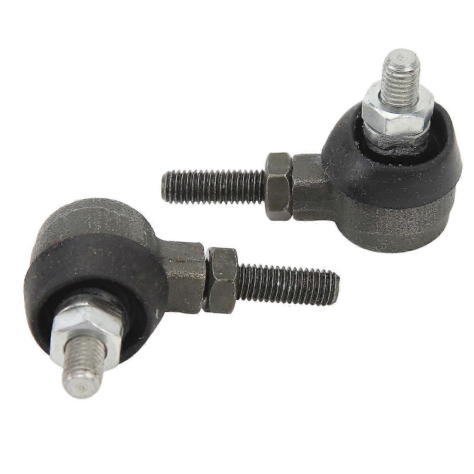 1Pair Tie Rod End Ball Joint M8 Thread High Strength Tie Rod Ball Joint For 110GKG?2 49FM5?E GO KART ATV MOPED
