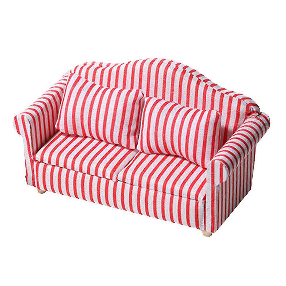 Micro Furniture Decor Featuring Mini House Sofa For Children And Collectors Colorful Design 1 Set