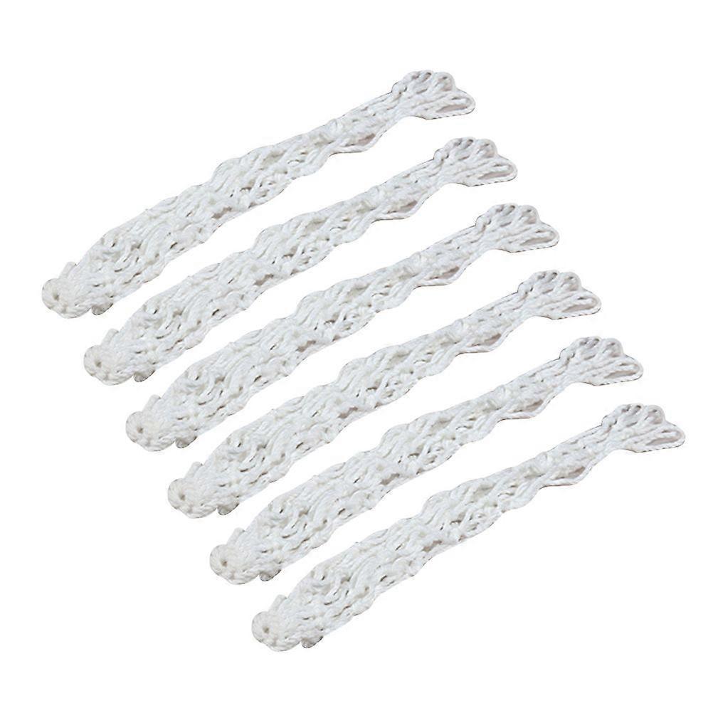 6pcs Poches De Billard Piscine Table De Snooker Table De Remplacement Sacs Kit Coton Lourds Sacs Filets
