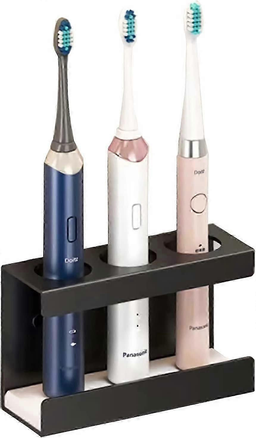 歯ブラシホルダー, 電動歯ブラシホルダー, アルミニウム合金, 歯ブラシホルダー, 穴あけ不要, 電動歯ブラシ用