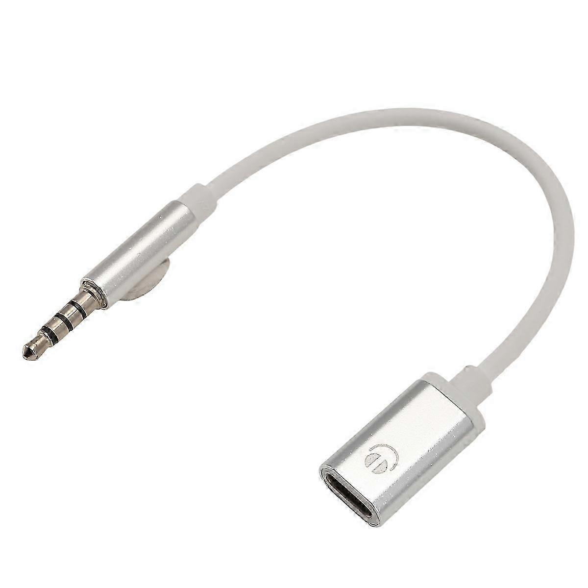 3.5mm Male to Type C Female Audio Cable Cord, Analog Audio Jack Headphone Audio Adapter for MP3 Player, Laptop,Tablet C