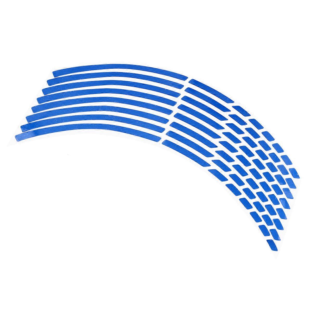 Car Wheel Decal Sticker Styling Strip For Motorcycle Rim Fit 34.00x11.00x0.20cm Size Durable 1Set