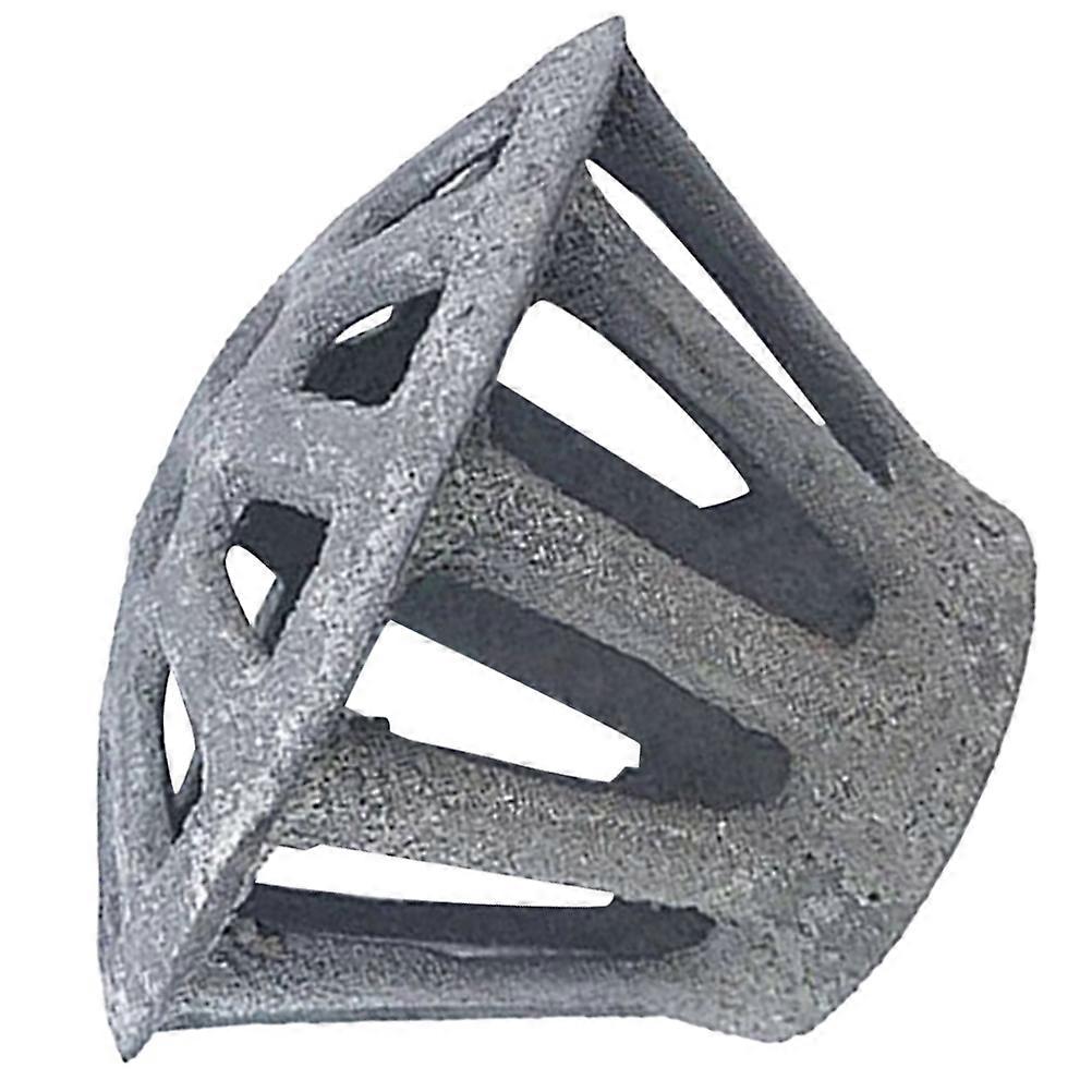 Gutter Guard Strainer Downspout Screen for Home Use Prevents Clogging Made of Iron Grey Color