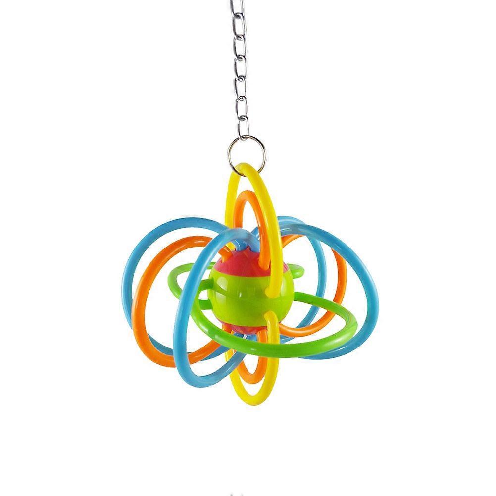 Brzmi to tak, jakbyś opisywał listę produktów lub opis zabawki dla zwierząt, zaprojektowanej specjalnie dla ptaków i małych zwierząt, takich jak papugi,