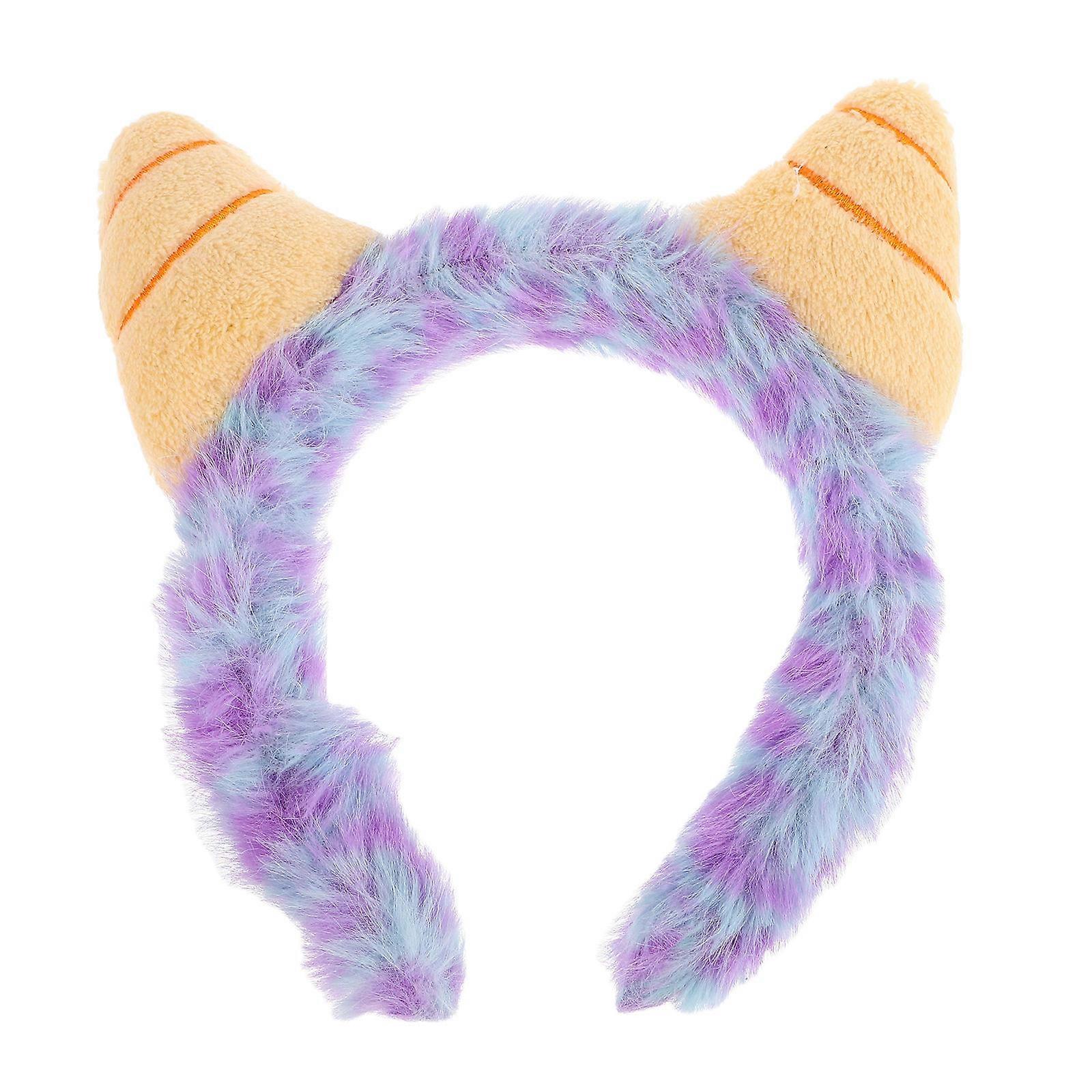 It sounds like you're describing a product listing for a **Plush Horn Headband**. If you're looking to improve or create a compelling product title