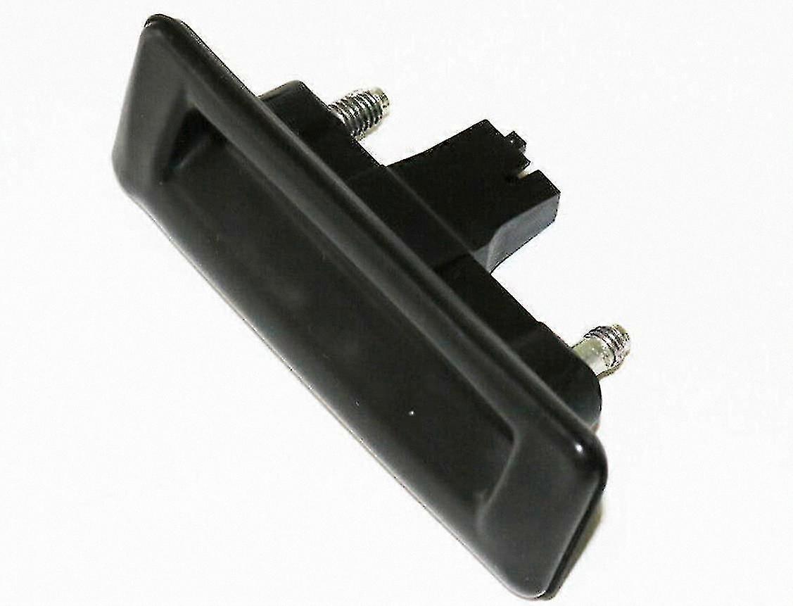 Black Rear Door Handle Lock Opener Strip for Tailgate Button (1pc)