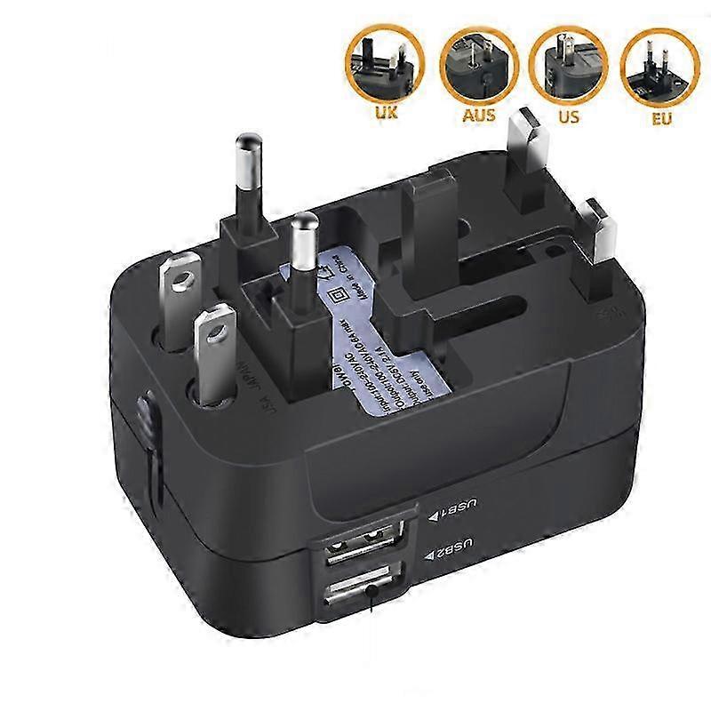 2025 Travel USB plug multi-function conversion socket Universal conversion socket