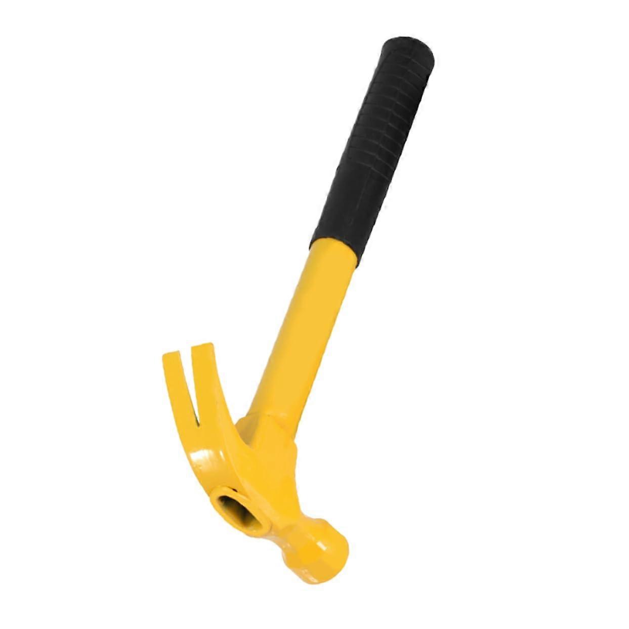 Bulky Claw Hammer with NonSlip Grip, Multifunctional Tool for Carpentry Work, Durable and Ergonomic for Woodworking and Craft Projects
