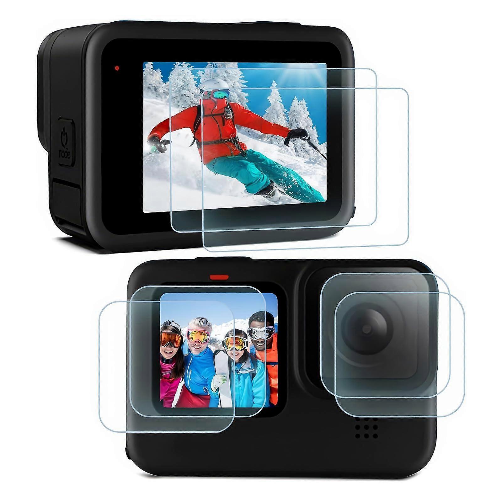 GoPro Hero 12/11/10/9 Black Screen Protector, 9H Hardness, ScratchResistant