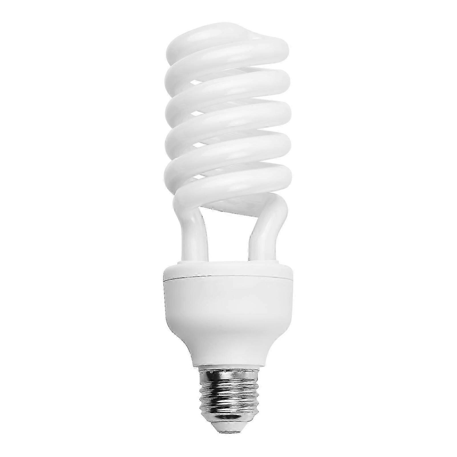 Docooler Spiral Fluorescent Light Bulb 45W 5500K Daylight E27 Socket Energy Saving for Studio Photography Video TW