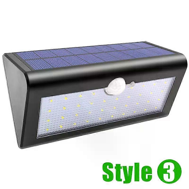Solar Lights Outdoor Motion Sensor 3/4 Optional Modes 38/48 LED Wireless Waterproof Security Wall Light compatible Front Door Yard