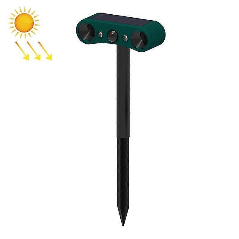 N911W Solar Powered Infrared Sensor Animal Repeller