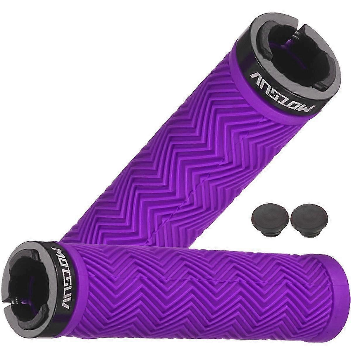 Bicycle Handlebar Grips Rubber Soft Mountain Bike Grips Dustproof Handlebar Protect Cover Bicycle Grips-Good