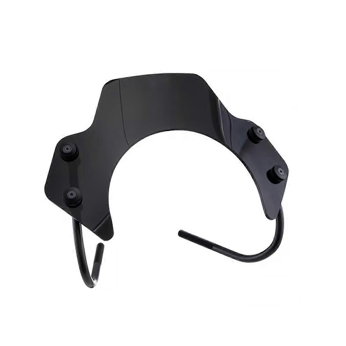 Motorcycle Windshield Flyscreen Windscreen for Black