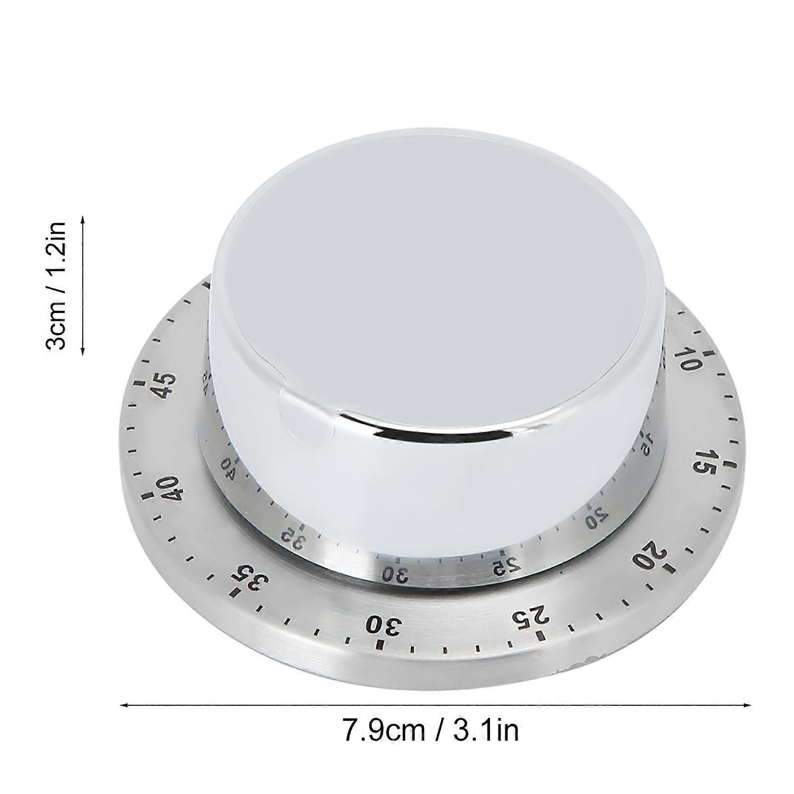 Unique Shape Mechanical Kitchen Timer 7.9x3 cm ABS 123g