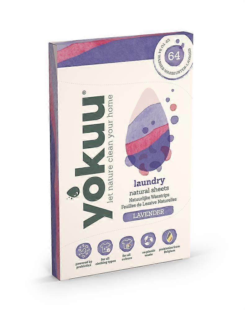 Yokuu Laundry Sheets Lavender (32 sheets) - 3 Pack