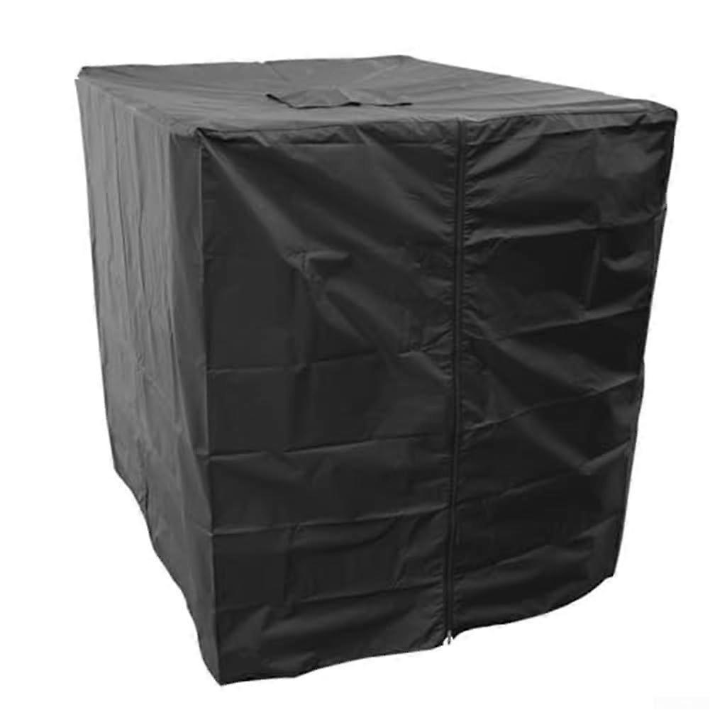 Zippered Water Tank Protector For IBC Totes 1000 L, Dust And UV Shield, 81 x 61 x 100 Cm (300 L Version)