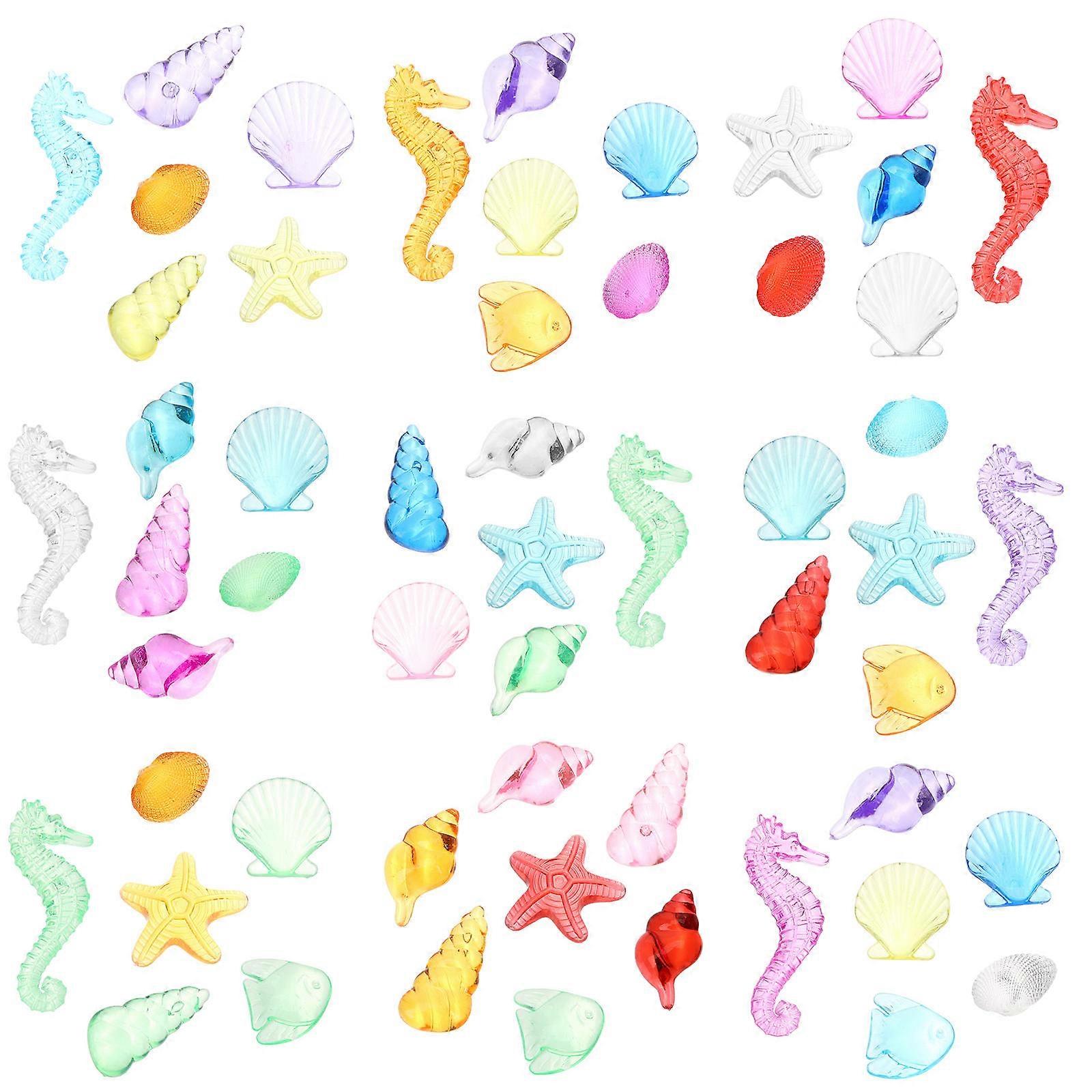 Diving Pool Toys Ocean Gemstones for Kids Pirate Games Plastic Assorted Color Suitable for 1 Set