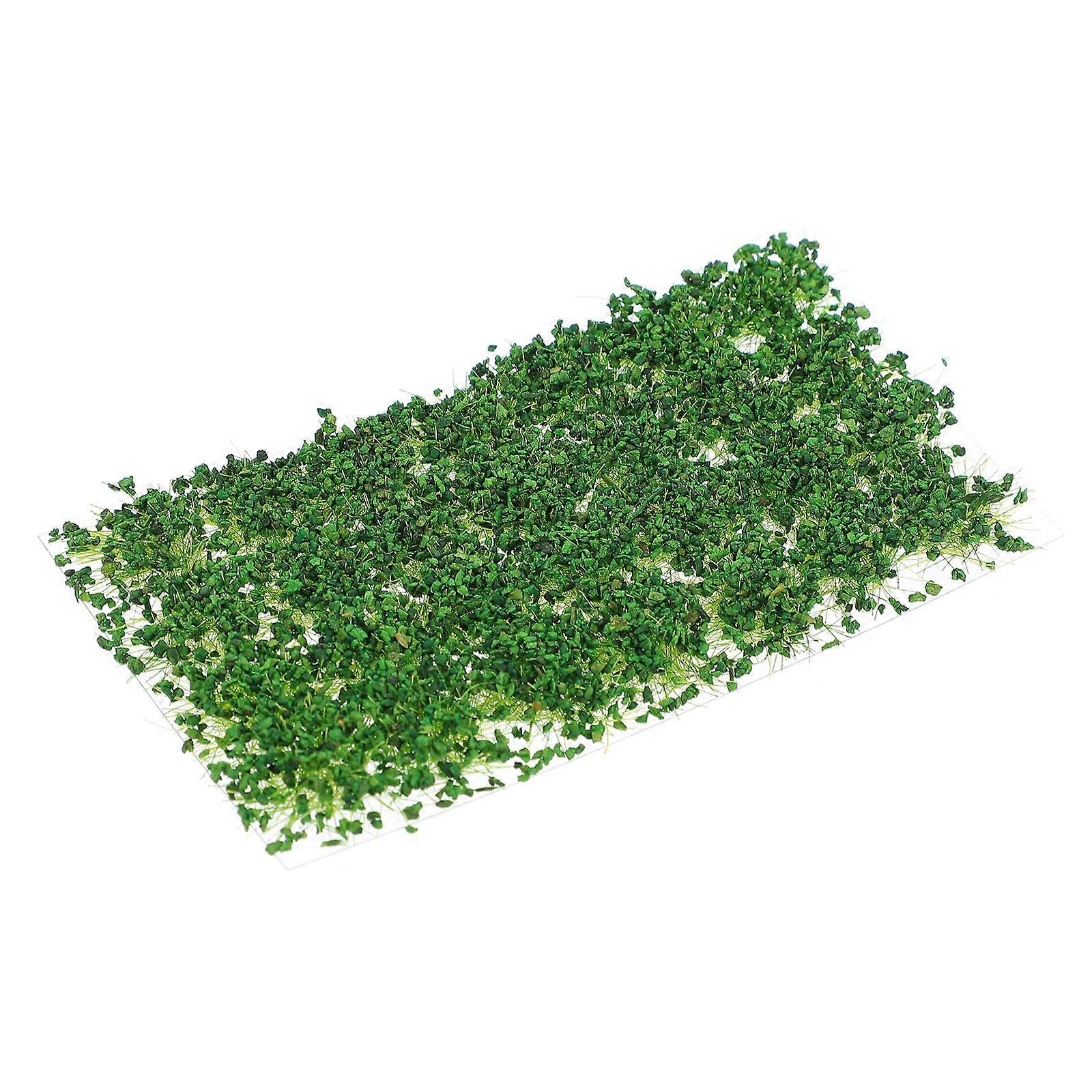 Artificial Grass Modeling Grass Insert for Micro Landscape Plastic Green Interactive Toy 1Pack