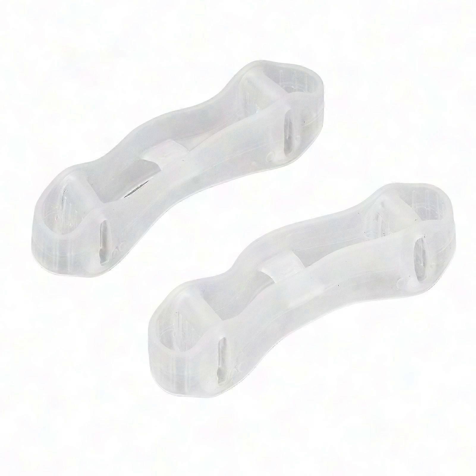 2-Pack Silicone Bunion Corrector Toe Separators for Foot Pain Relief & Alignment