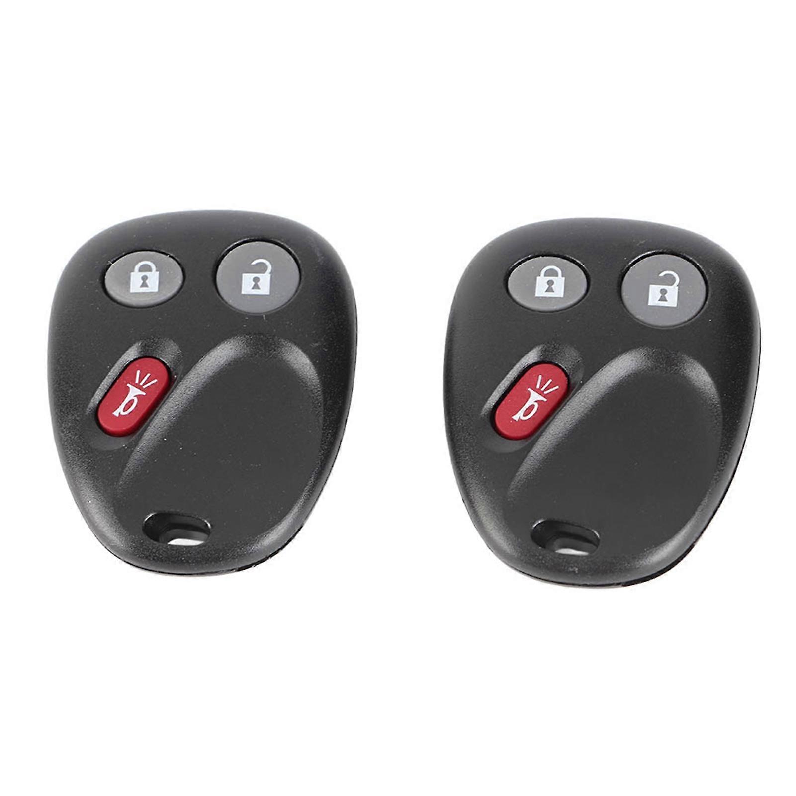 2pcs 3-Button Car Keyless Entry Remote Control Key Fob LHJ011