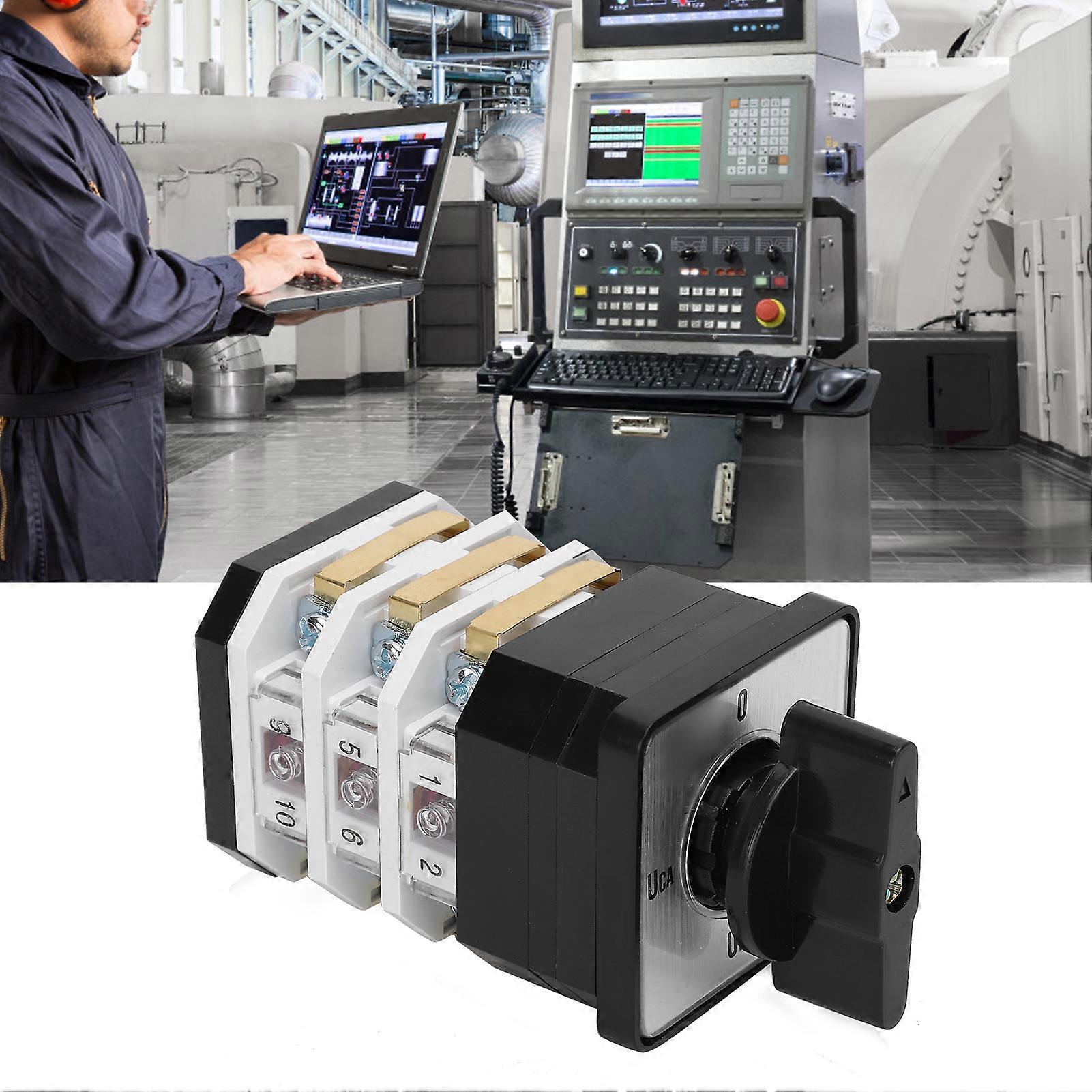 Universeller elektrischer Nockenschalter LW12D-16YH3/3 16A 4-Position 220V-380V