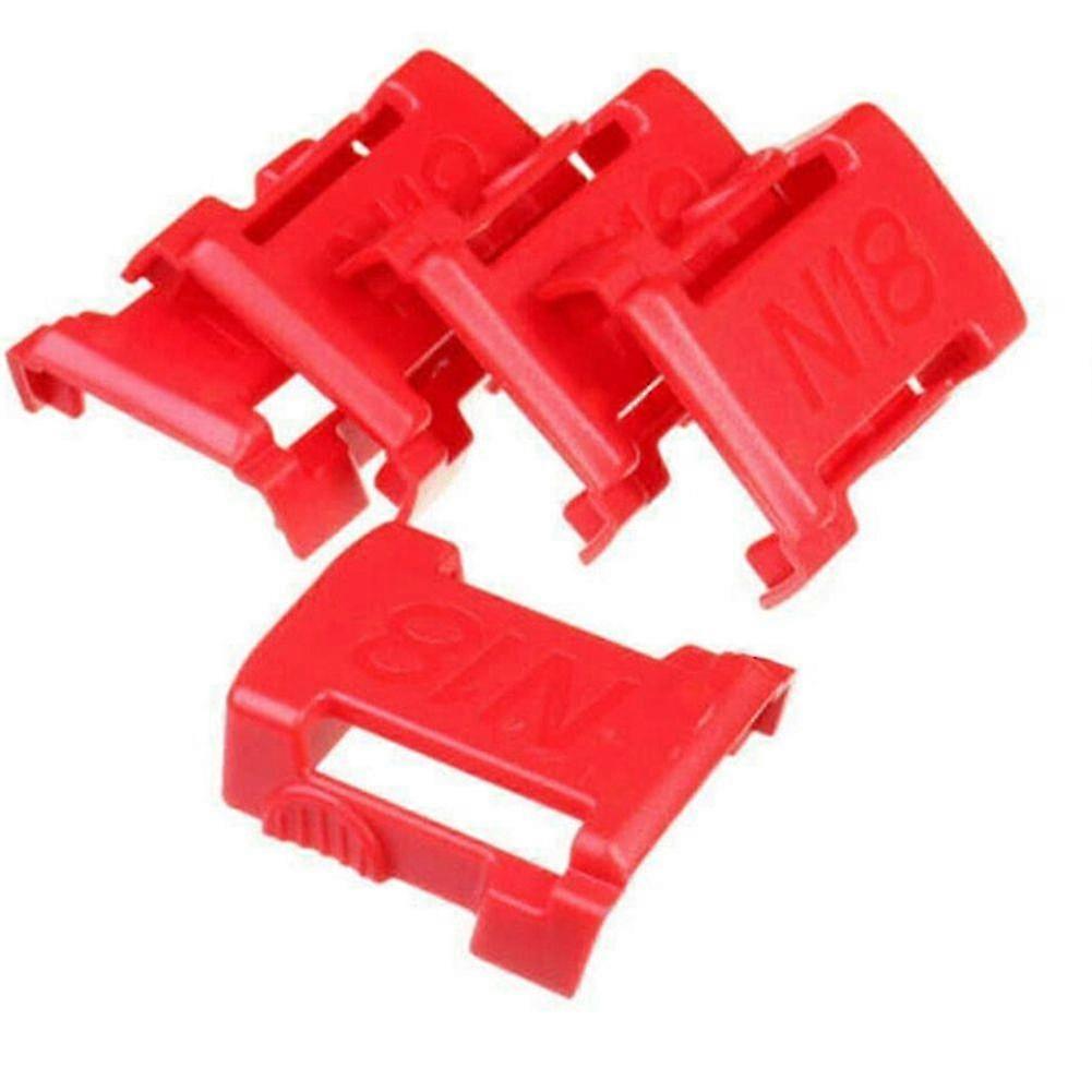 5PCS Battery Mount Bracket Holder for Mi Waukee , Wall Mount 18V Lithium Battery Mount Holder Case Cover