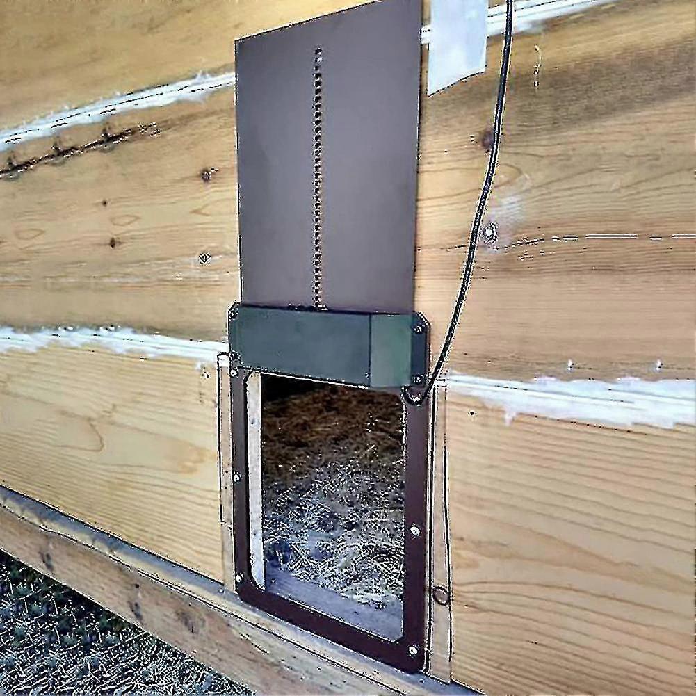 Light-sensitive Automatic Chicken House Door Automatic Chicken Coop...