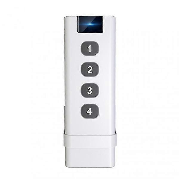 Aubess Tuya Zigbee Smart House Wireless Scene Switch 4-Way Remote Control Portable Tuya.