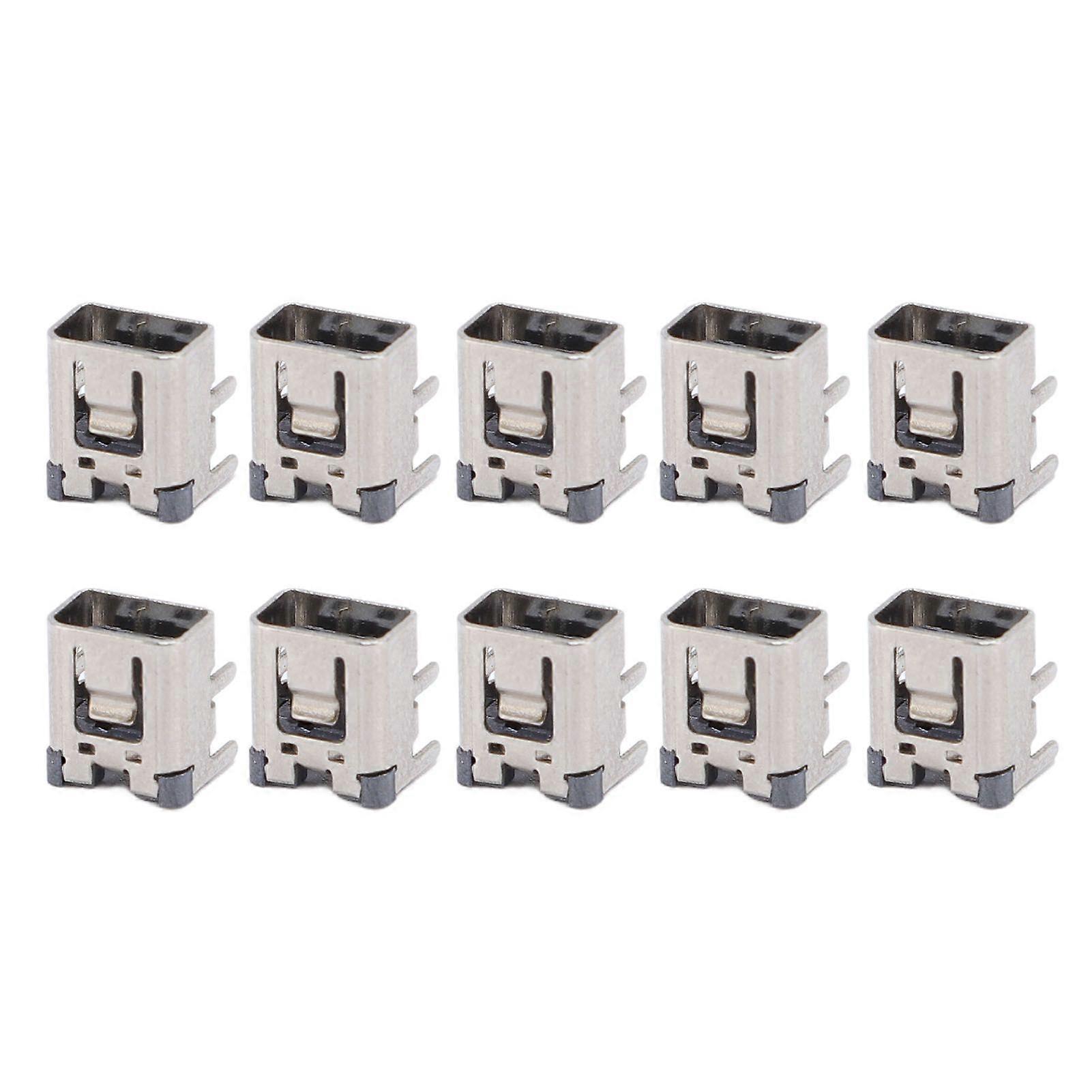 10Pcs Charging Port for NDSi Metal Power Jack Socket Connector Charging Port Replacement